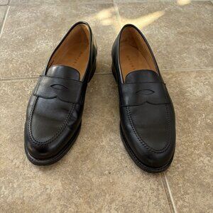 Morjas The Penny Loafer - Black Calf - UK 6/US 6.5 Men's - Pristine Condition